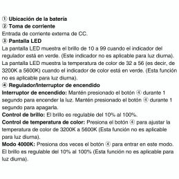Kit Luz LED Anti-Reflejos con Gafas Polarizadas