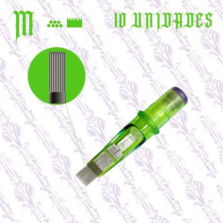 9M TSUNAMI NEEDLES Magnum 10 unid