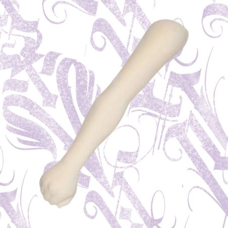 BRAZO SILICONA 12X63CM 2MM PIEL SINTÉTICA PARA PRÁCTICAS