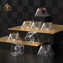 AMBITION INK CUPS TRANSPARENTES ESTERILIZADOS 1.2mL  240 Unid(12 Bolsas de 12 Unidades)