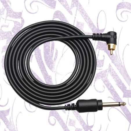Clip Cord RCA Silicona de Alta Calidad Curvo