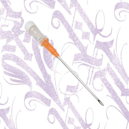 10 UNID Catéter NARANJA Neo Deltaven - 14G - 2.0mm x 45mm