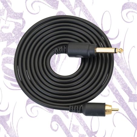 Clip Cord RCA Silicona de Alta Calidad Recto