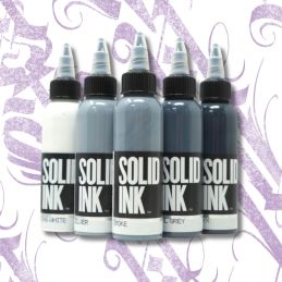 Kit Sombras Solid Ink 1oz Black Label Set 4 unid