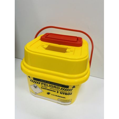 Contenedor Agujas  3L