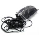 100unid Gomas Elásticas Negras
