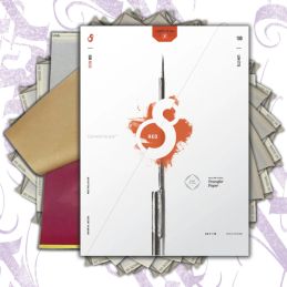 S8 Papel Hectografico Rojo - Papel Transfer