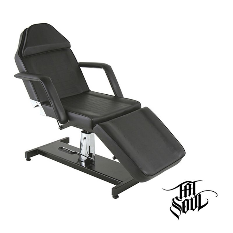 TATSOUL SILLÓN DE TATUAJE HIDRAÚLICO PRO LITE BLACK II