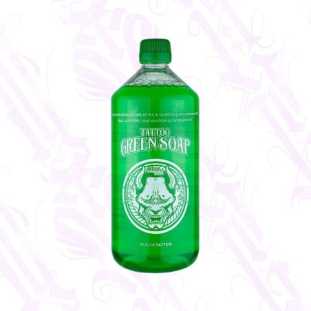 GREEN SOAP ALOE TATTOO (+ALANTOINE) 1L