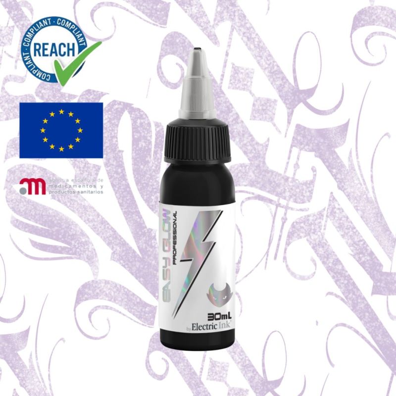 RAVEN BLACK - ELECTRIC INK - EASY GLOW- TINTA HOMOLOGADA
