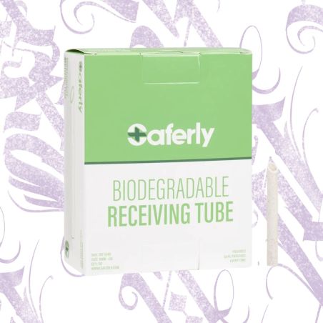 TUBOS RECEPTORES BIODEGRADABLES SAFERLY - 5MM/4G - 50 UNIDADES