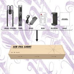 LÁMPARA LED SEIS BRAZOS PARA ESTUDIO DE TATTOO CON CONTROL REMOTO