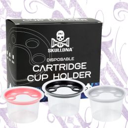CUPS DESECHABLES PARA CARTUCHOS SKULLDNA (CAJAS DE 24 UNIDADES)