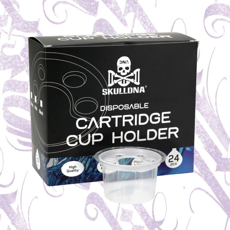 CUPS DESECHABLES PARA CARTUCHOS SKULLDNA (CAJAS DE 24 UNIDADES)