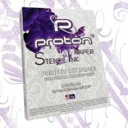 Proton Stencil Ink Paper - Papel para Impresora de Stencils - 500 Hojas 