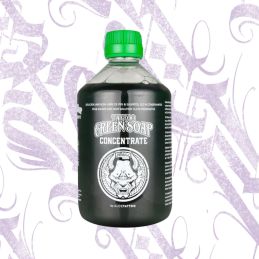 TATTOO GREEN SOAP CONCENTRATE 500 mL ALOE TATTOO.