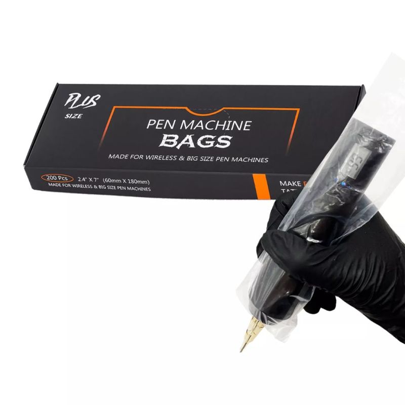 FUNDA EZ Pen Machine Sleeves Plus Size 60x180mm - 200pcs