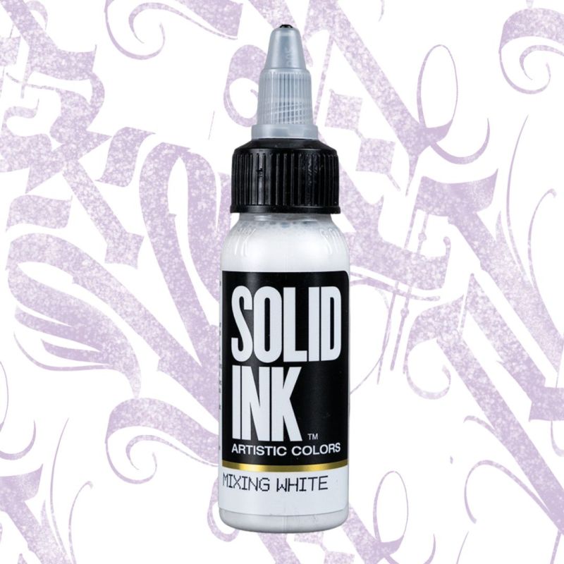 Mixing White SOLID INK 1oz
