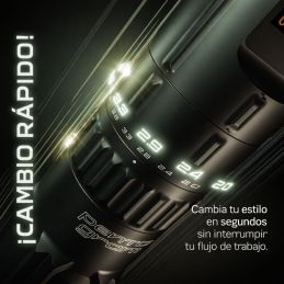 EQUALISER PENTAGRAM MÁQUINA DE TATUAJE INALÁMBRICA con STROKE REGULABLE