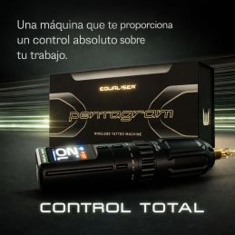 EQUALISER PENTAGRAM MÁQUINA DE TATUAJE INALÁMBRICA con STROKE REGULABLE