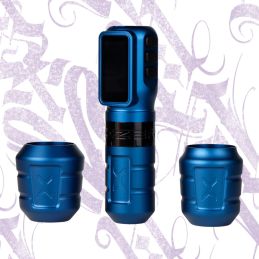 OZER X-CHANNEL BLUE MÁQUINA DE TATUAJE INALÁMBRICA