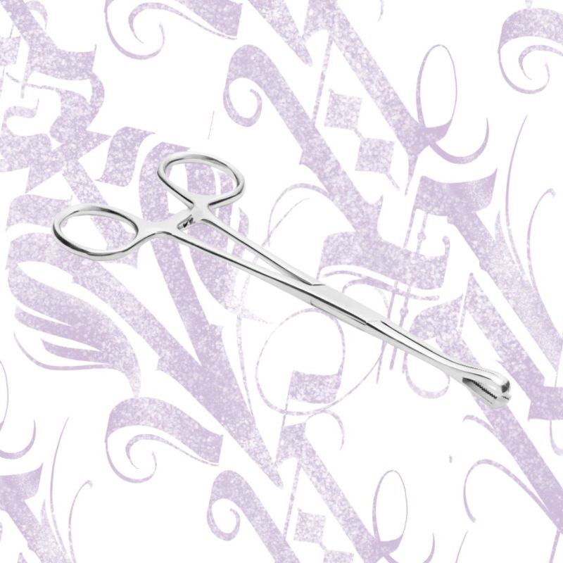 Pinza Triangular Abierta Acero Pequeña