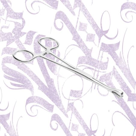 Pinza Triangular Abierta Acero Pequeña