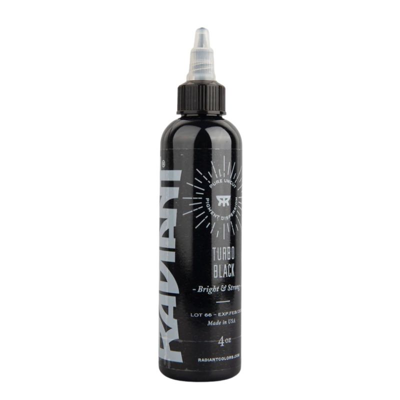 Radiant Turbo Black 4oz.
