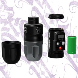 Máquina de Tatuar VANTA BLACK EDITION  MERCURY M-1 - MUSOTOKU