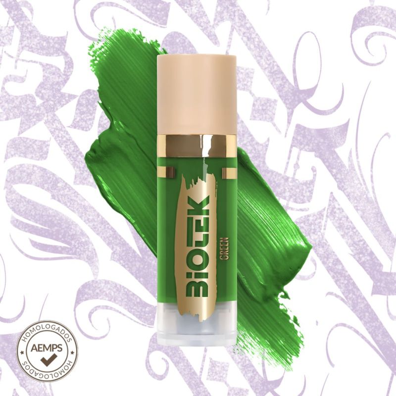 BIOTEK GREEN - PIGMENTO PMU HOMOLOGADO 18ML 