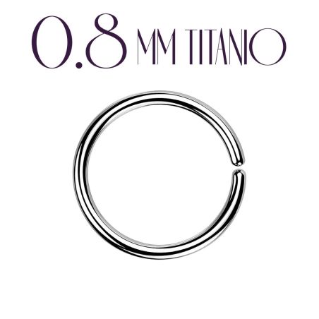 ARO DE TITANIO FLEXIBLE 0.8MM
