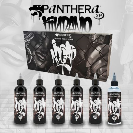 PANTHERA SET BLACK INK “NO CAP KINDAMO” 6x150ml REACH