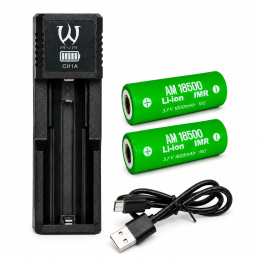Batería Recambio AM18500 Li-ion IMR para Pen con Cargador 