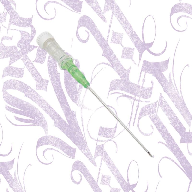 10 UNID Catéter VERDE Neo Deltaven  - 18G - 1.3mm x 45mm