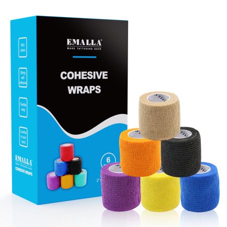 EMALLA Vendas Cohesivas 6 Unidades