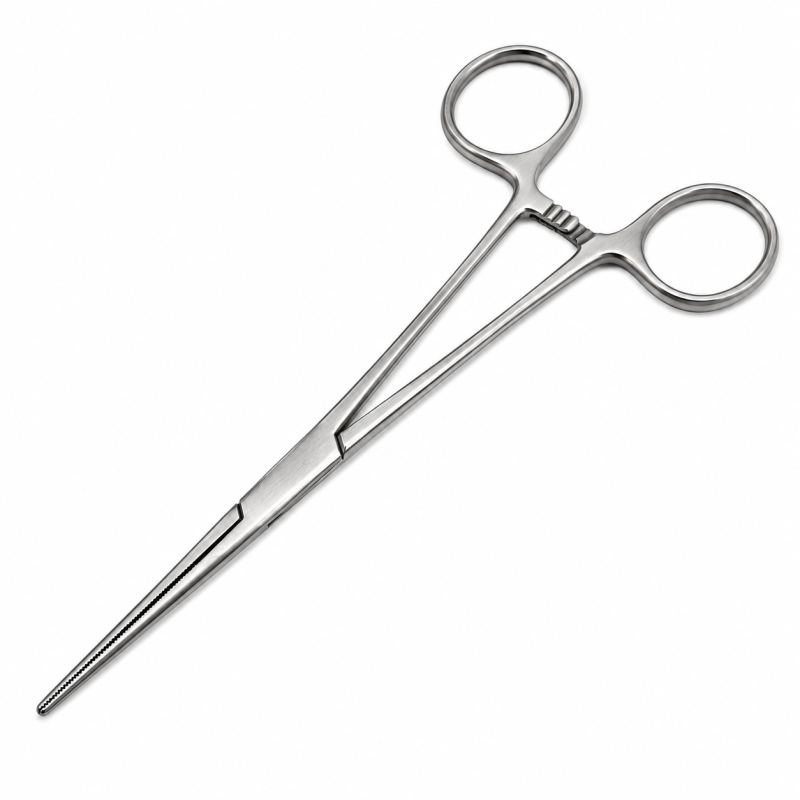 Pinza Mosquito Acero Larga 160mm