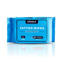 EMALLA Cleaning Green Soap Wipes Large 20pcs - Toallitas húmedas con Jabón