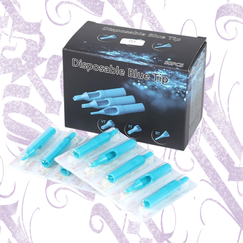 EXP:07/2026 50unid. TIPS DESECHABLES 9DT
