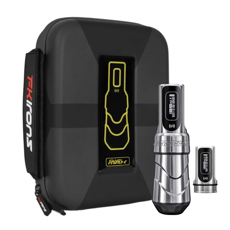 FK IRONS FLUX MAX BLADE 2 BATERÍAS MÁQUINA DE TATUAJE INALÁMBRICA