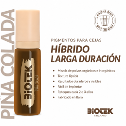 BIOTEK PIÑA COLADA - PIGMENTO PMU HOMOLOGADO REACH 15ML 
