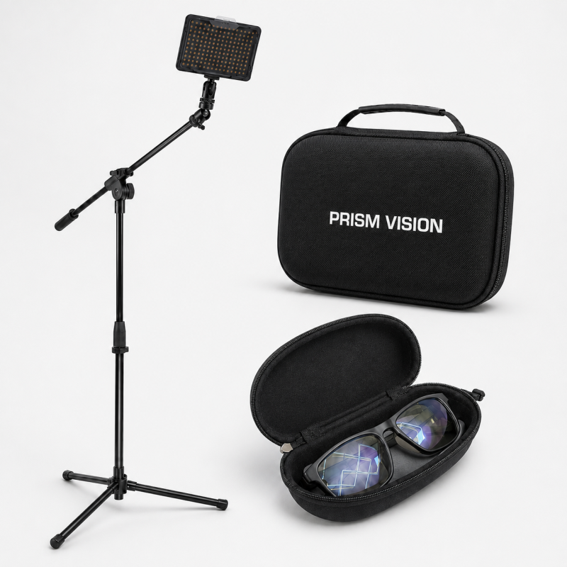 PRISM VISION - SET PROFESIONAL DE FOTOGRAFÍA PARA ESTUDIO