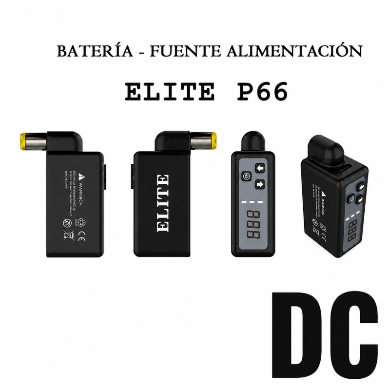 BATERIA Elite P66 *DC conexión* Fuente Alimentación