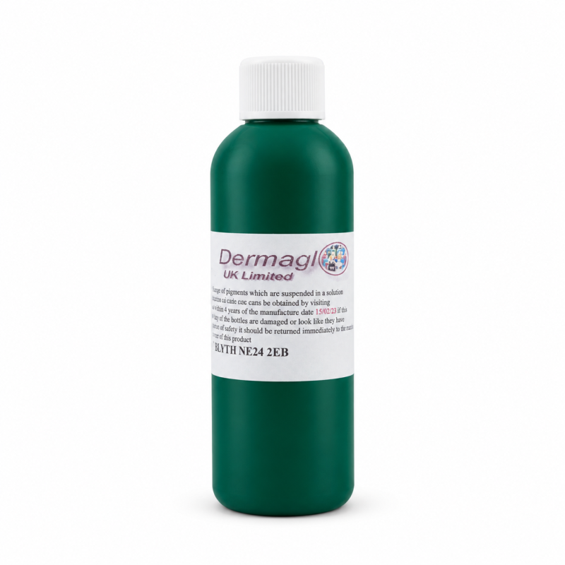 EXP:10/11/2027 DARK GREEN DERMAGLO 100ML