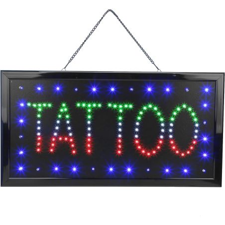 CARTEL Luminoso TATTOO Led