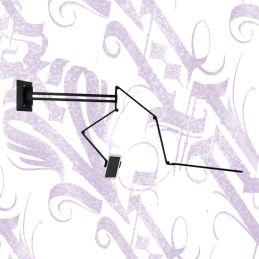 Lámpara LED de PARED Plegable con SOPORTE para TABLET/iPAD