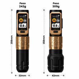 AMBITION SOLDIER PRO 520 - MÁQUINA DE TATUAJE INALÁMBRICA CON STROKE REGULABLE