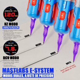 MAST RACER PRO ARMOR EDITION (2 BATERÍAS) - MÁQUINA DE TATUAJE INALÁMBRICA