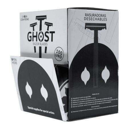 Rasuradoras Ghost para tatuaje con peine | 100 uds.