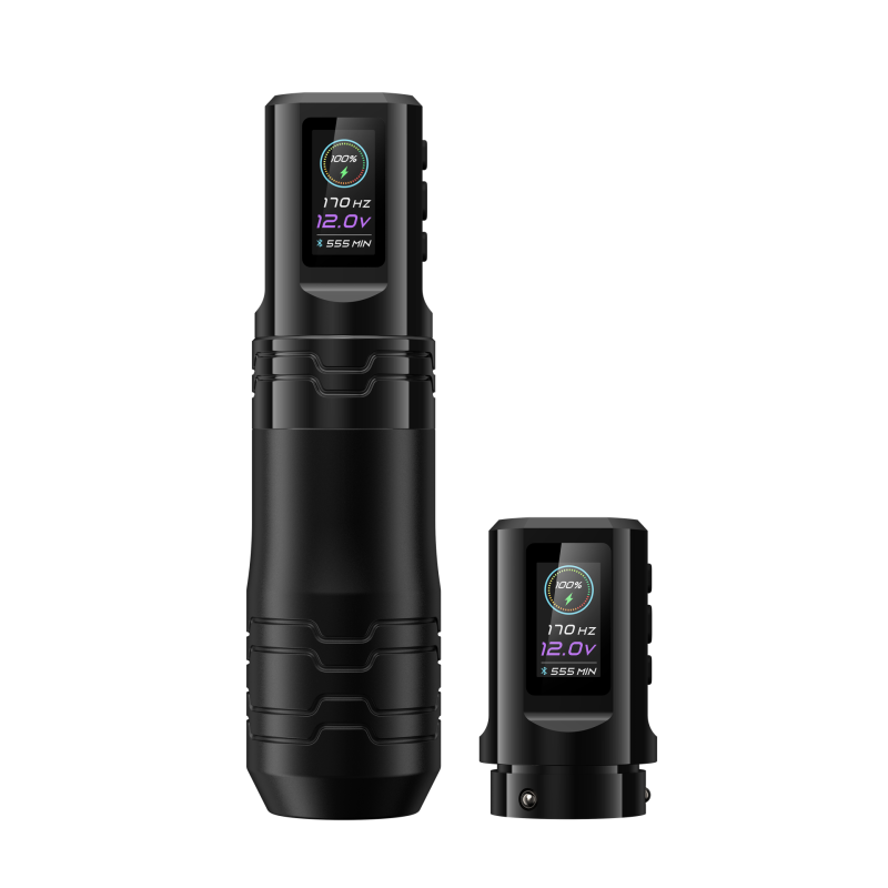 EZ P3 PRO TURBO 2.0 con 2 Baterías - Máquina De Tatuaje Inalámbrica con STROKE REGULABLE