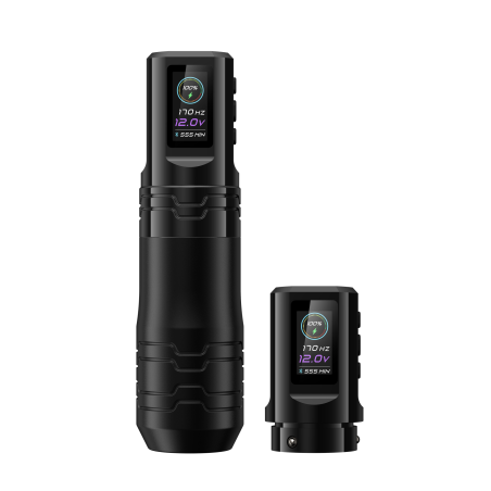 EZ P3 PRO TURBO 2.0 con 2 Baterías - Máquina De Tatuaje Inalámbrica con STROKE REGULABLE
